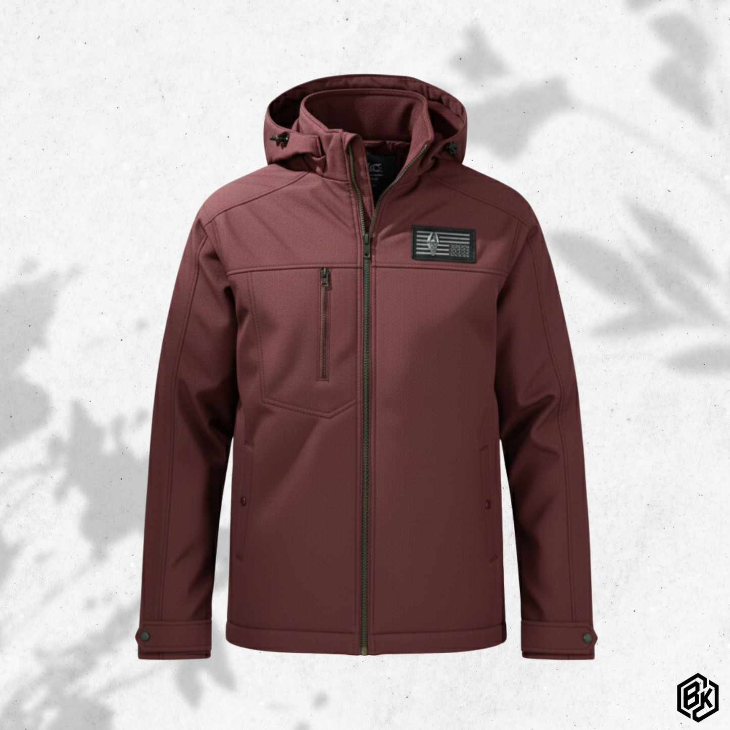 Maroon Luxe Hoodie | HD-220