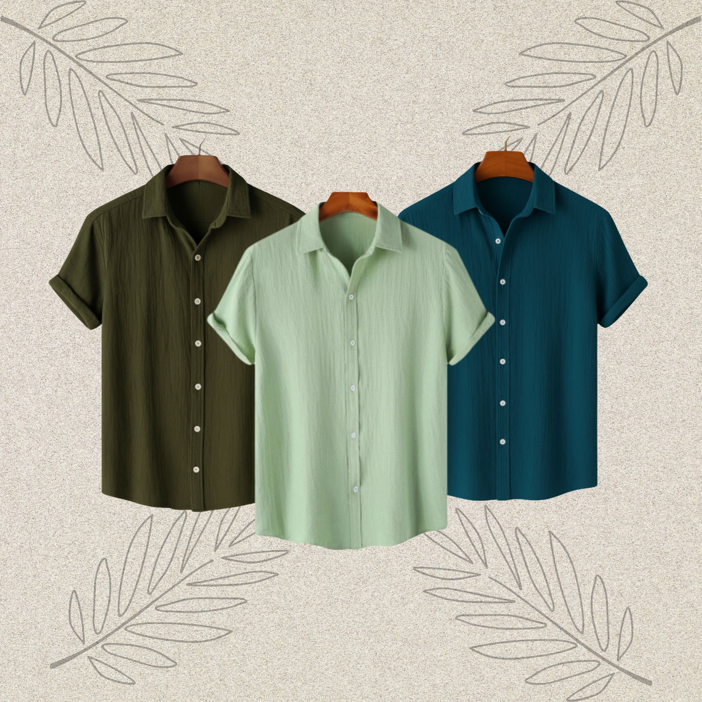H-705 | H-700 | H-707 – Olive Lime Teal Trio