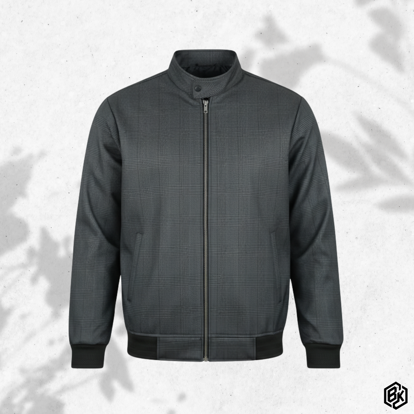 Ash Check Luxe Hoodie | CD-70