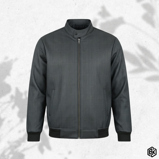 Ash Check Luxe Hoodie | CD-70