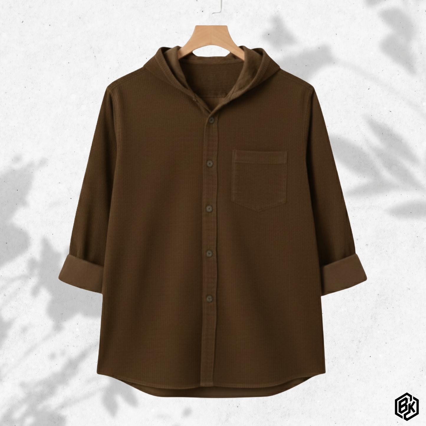 Espresso Luxe Hoodie Shirt | CD-004