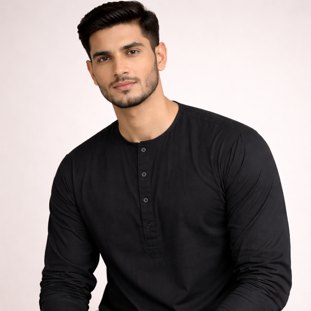 Midnight Classic – 90s Panjabi Set |P-001