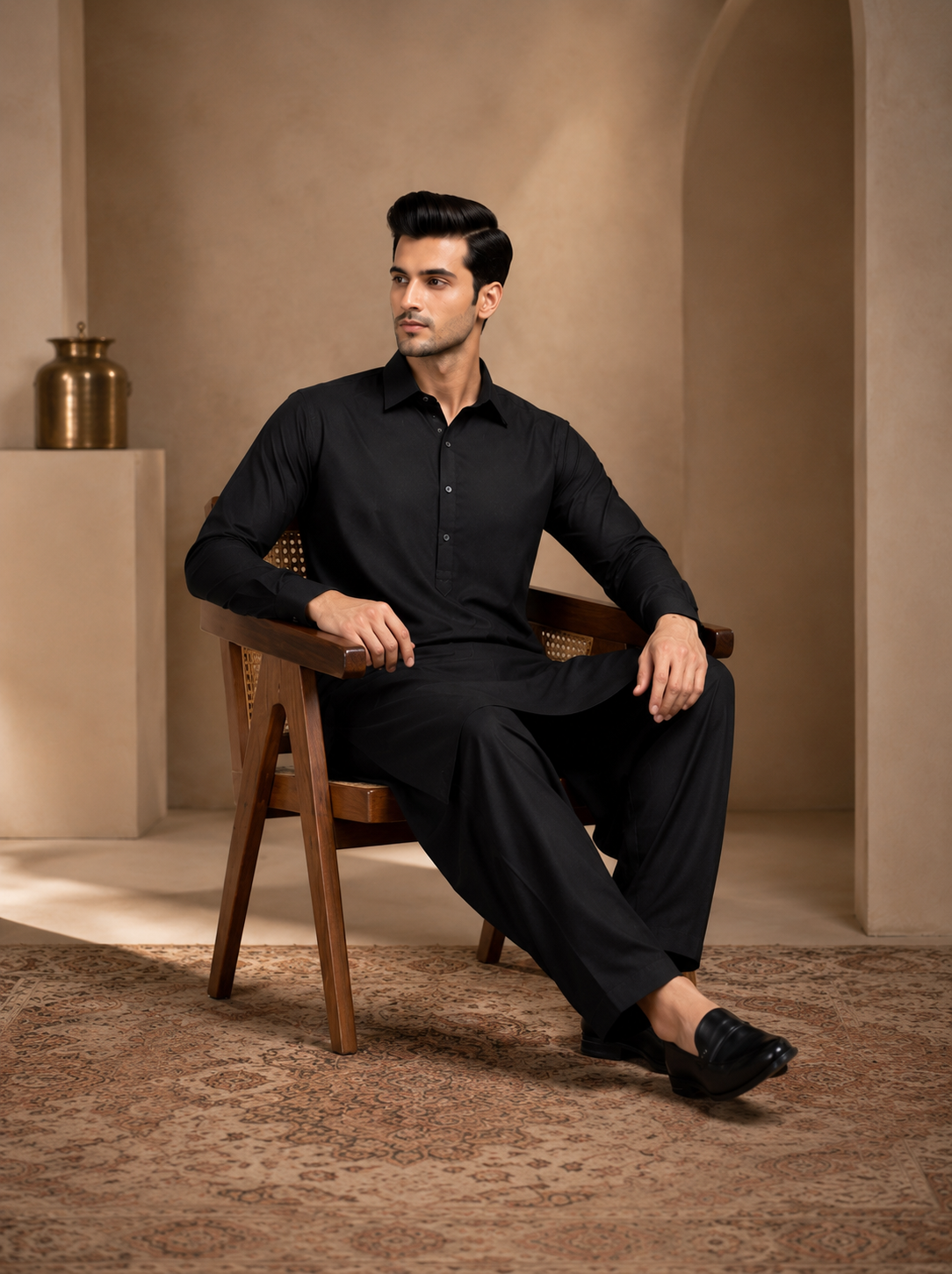 Midnight Classic Kabli Set |P-0045