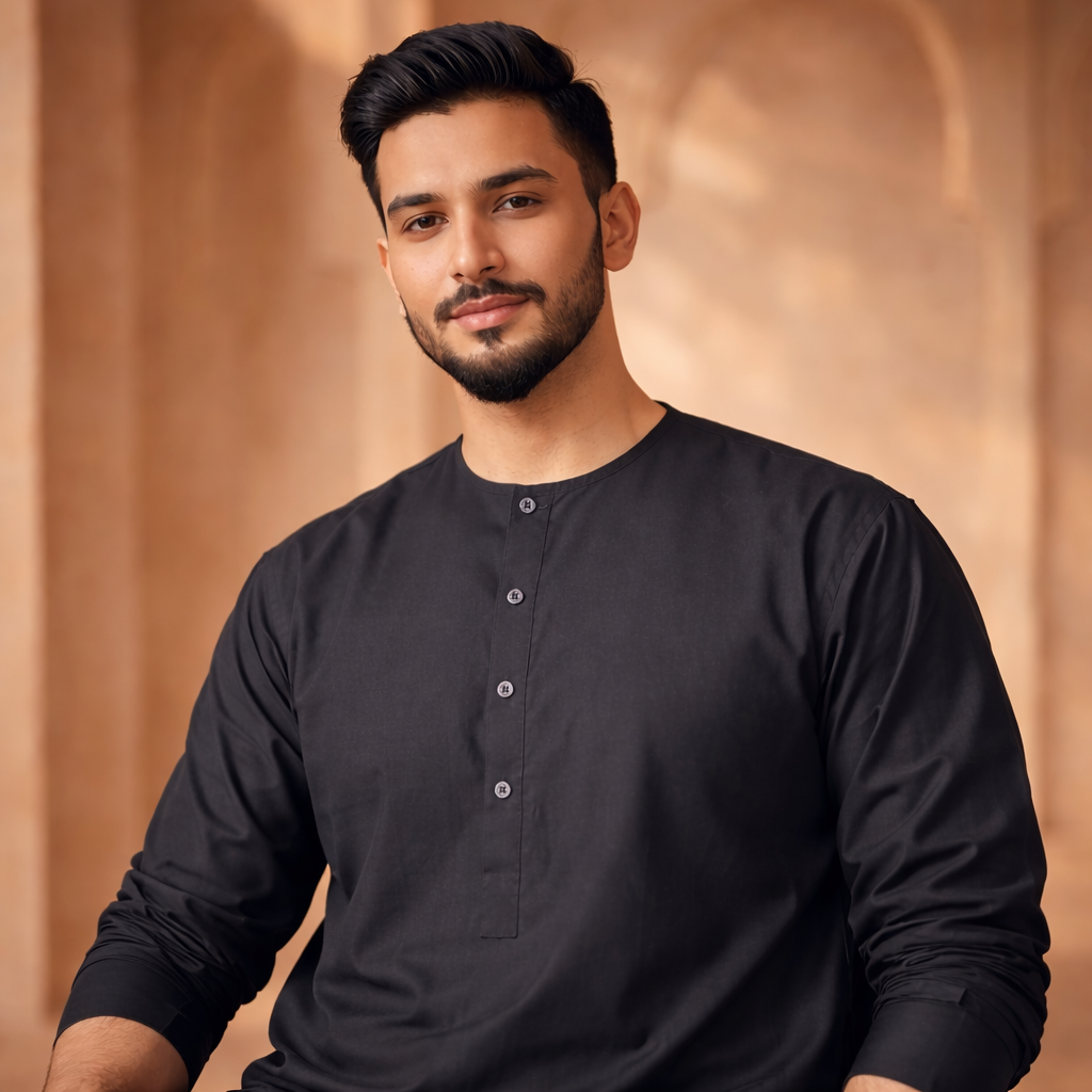 Grey Aura – 90s Panjabi Set |P-005
