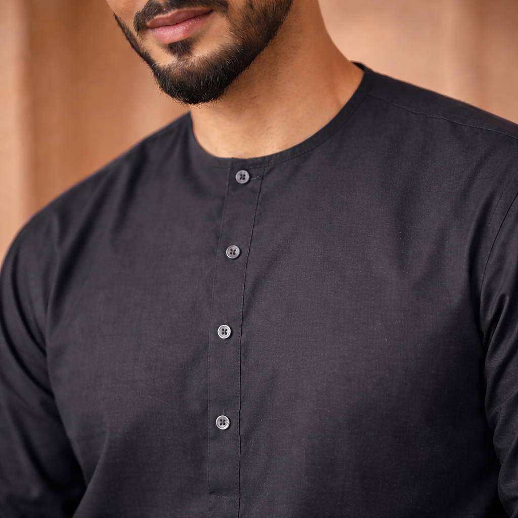 Grey Aura – 90s Panjabi Set |P-005