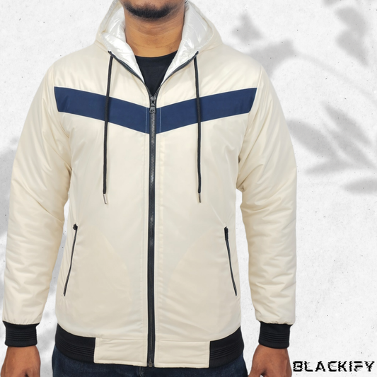 Cream Hoodie Suskin Jacket
