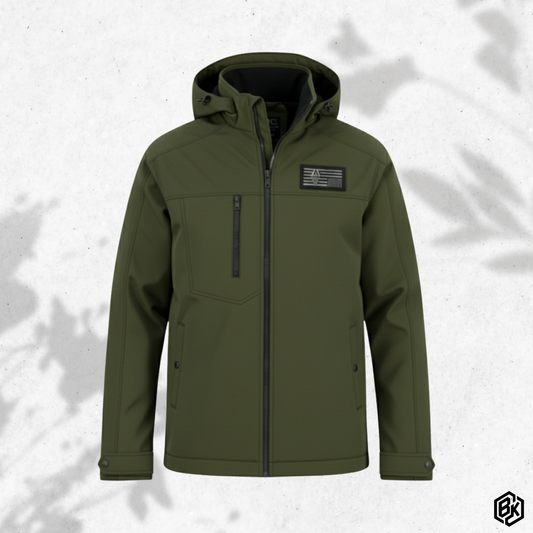 Olive Essential Hoodie | HD-245