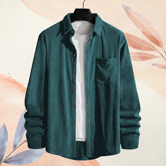 Forest Glow Corduroy Bottle Green