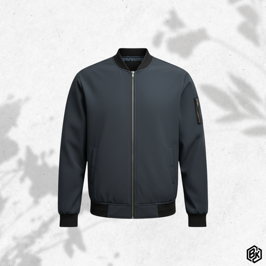 Ash V-Neck Bonded Jacket | V-11